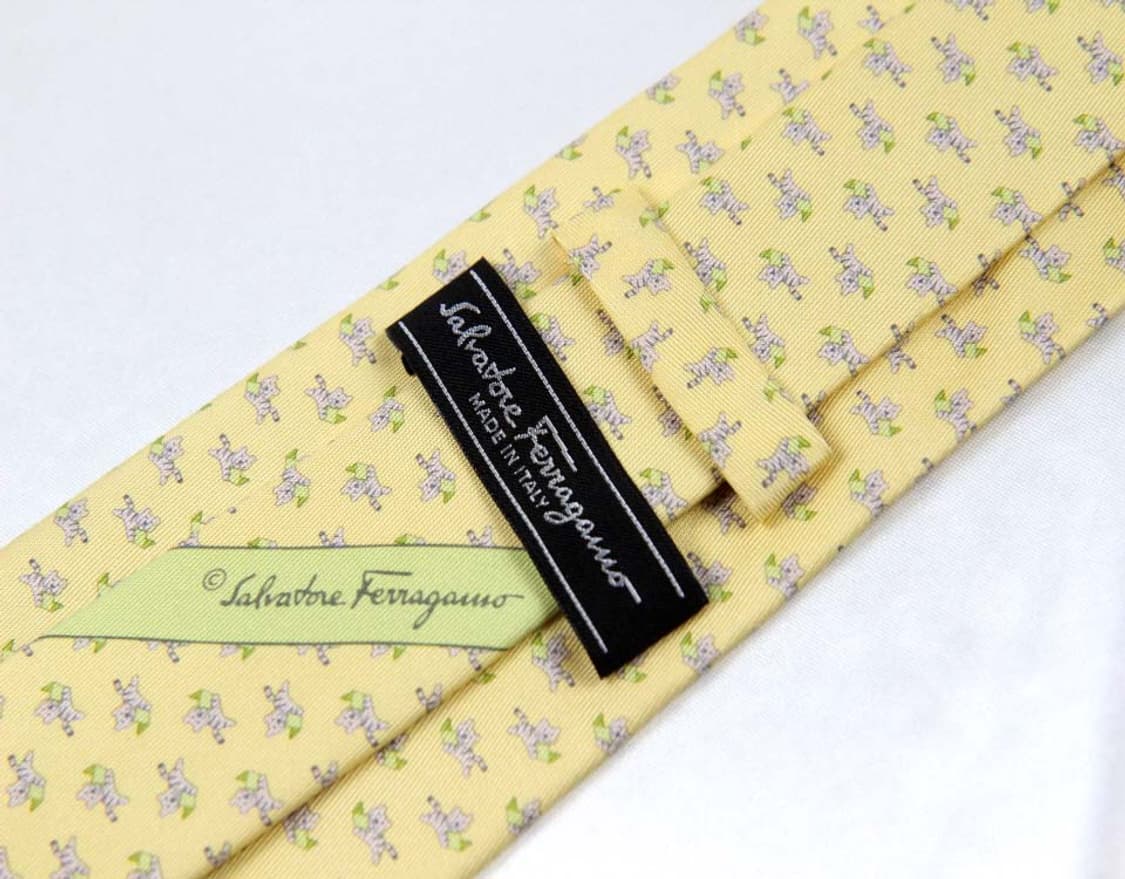 페라가모 7.8cm S등급 신형 남자 명품 넥타이 상품이미지3