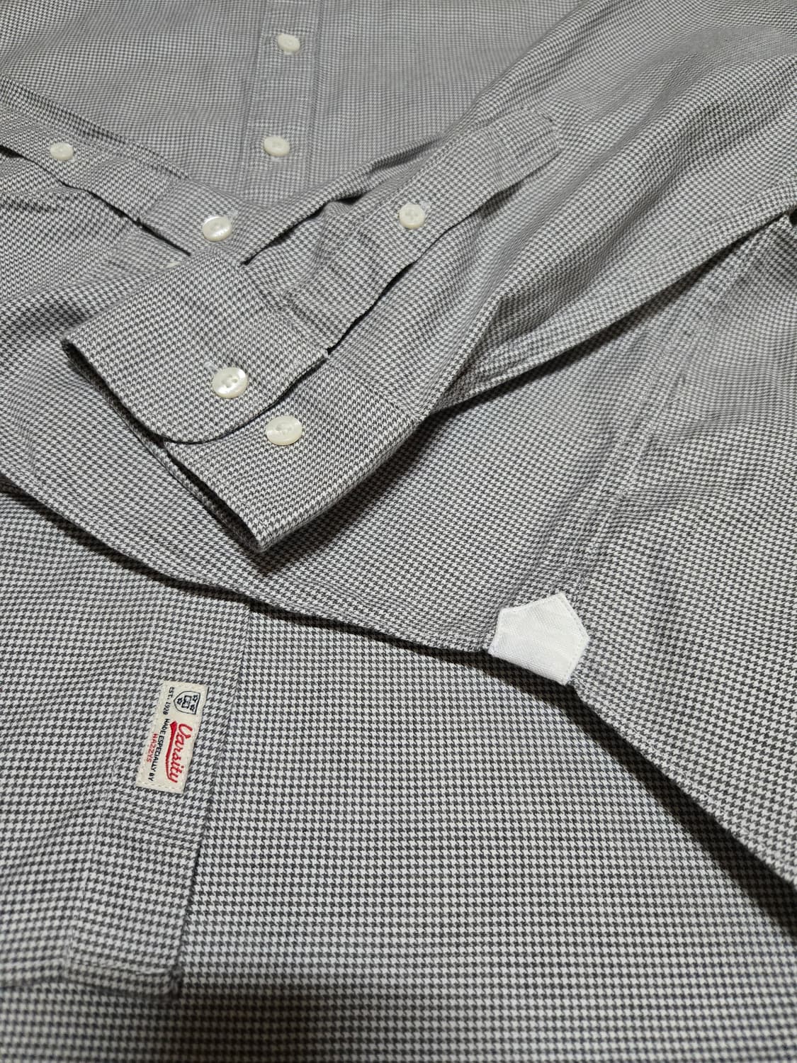 헤지스 남성 하운드체크 셔츠 상품이미지5