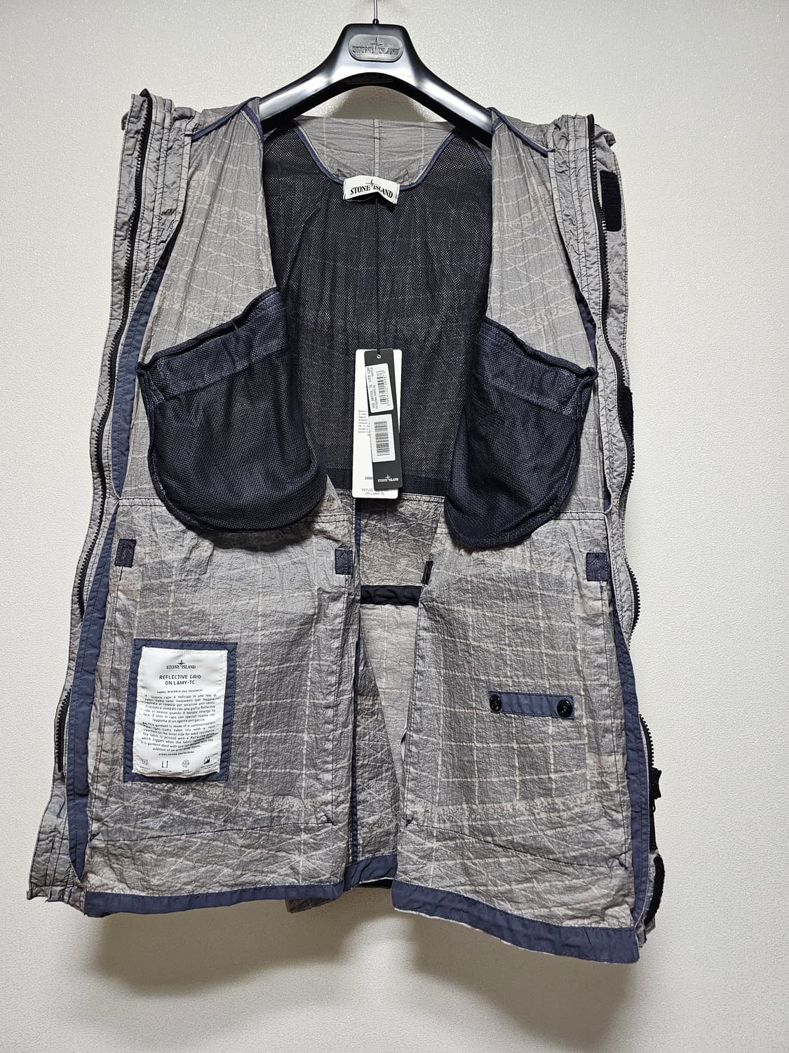 스톤아일랜드 리플렉티브 라미 TC 자켓 (새 상품) 상품이미지6