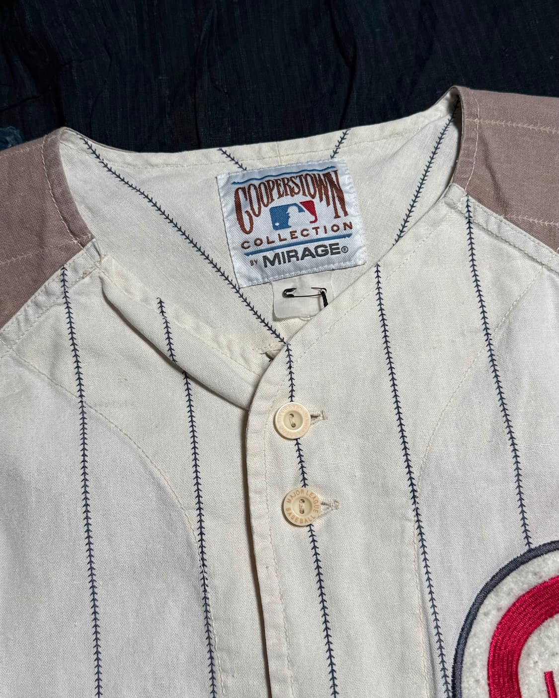90s 미라지 x 쿠퍼스타운 컬렉션 시카코컵스 라인 샌드버그 23 져지  상품이미지2