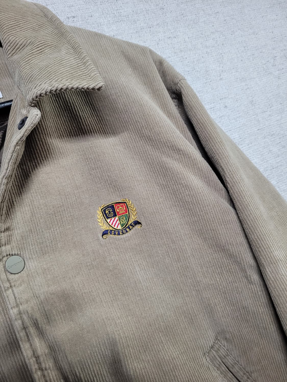 커버낫 월계관 코듀로이 패딩 자켓 (여성오버핏) 상품이미지5