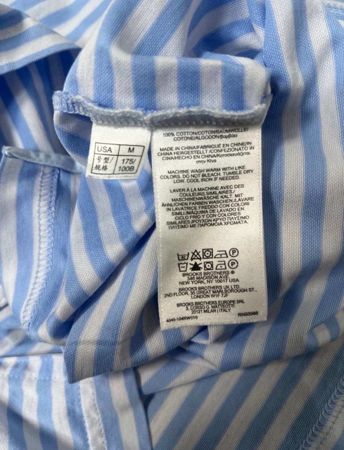 Brooks Brothers 브룩브라더스 스트라이프 PK 상품이미지3