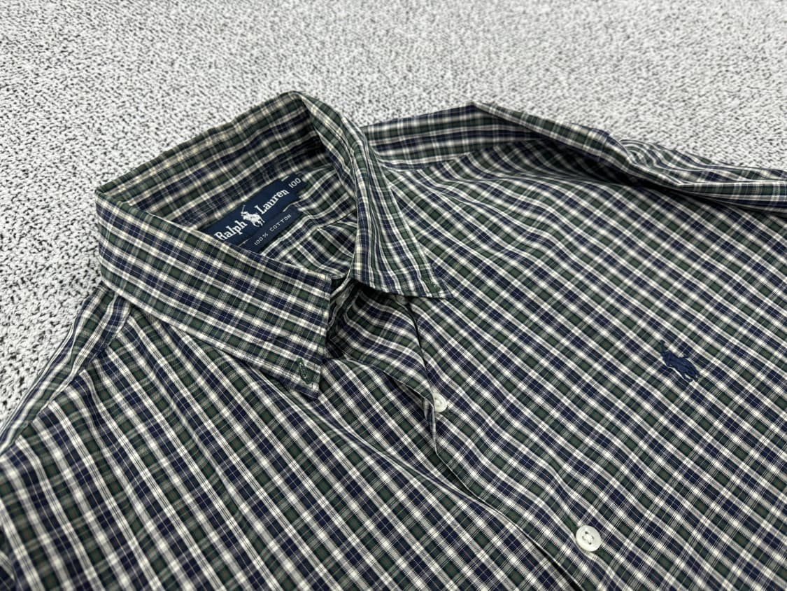 폴로 랄프로렌 90s 체크셔츠 상품이미지3