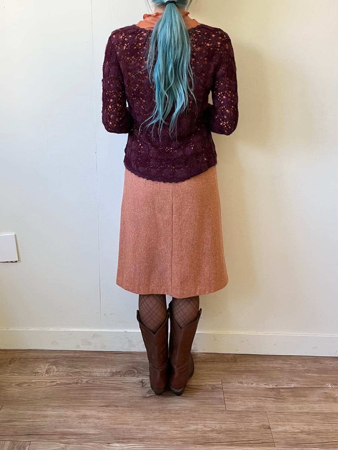 famock 플라워 시스루 가디건 상품이미지9