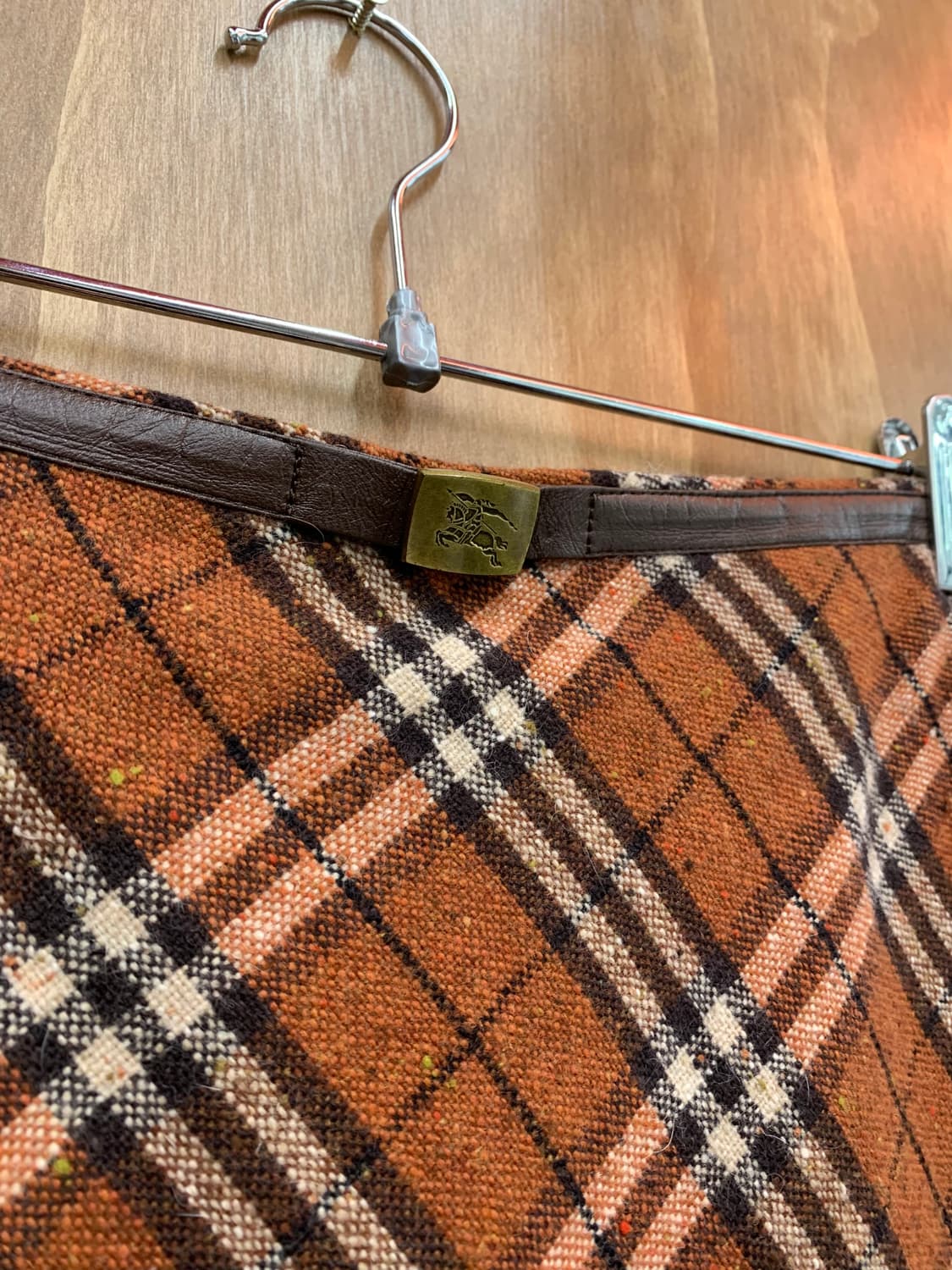 Burberry 버버리 블루라벨 체크 울 스커트 상품이미지2