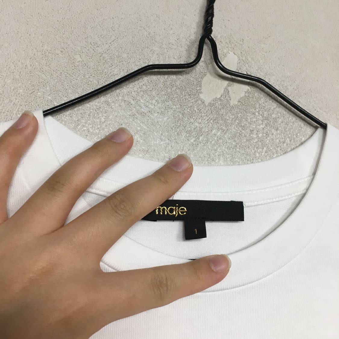 MAJE 마쥬 신상 아일렛 티셔츠 1 상품이미지2
