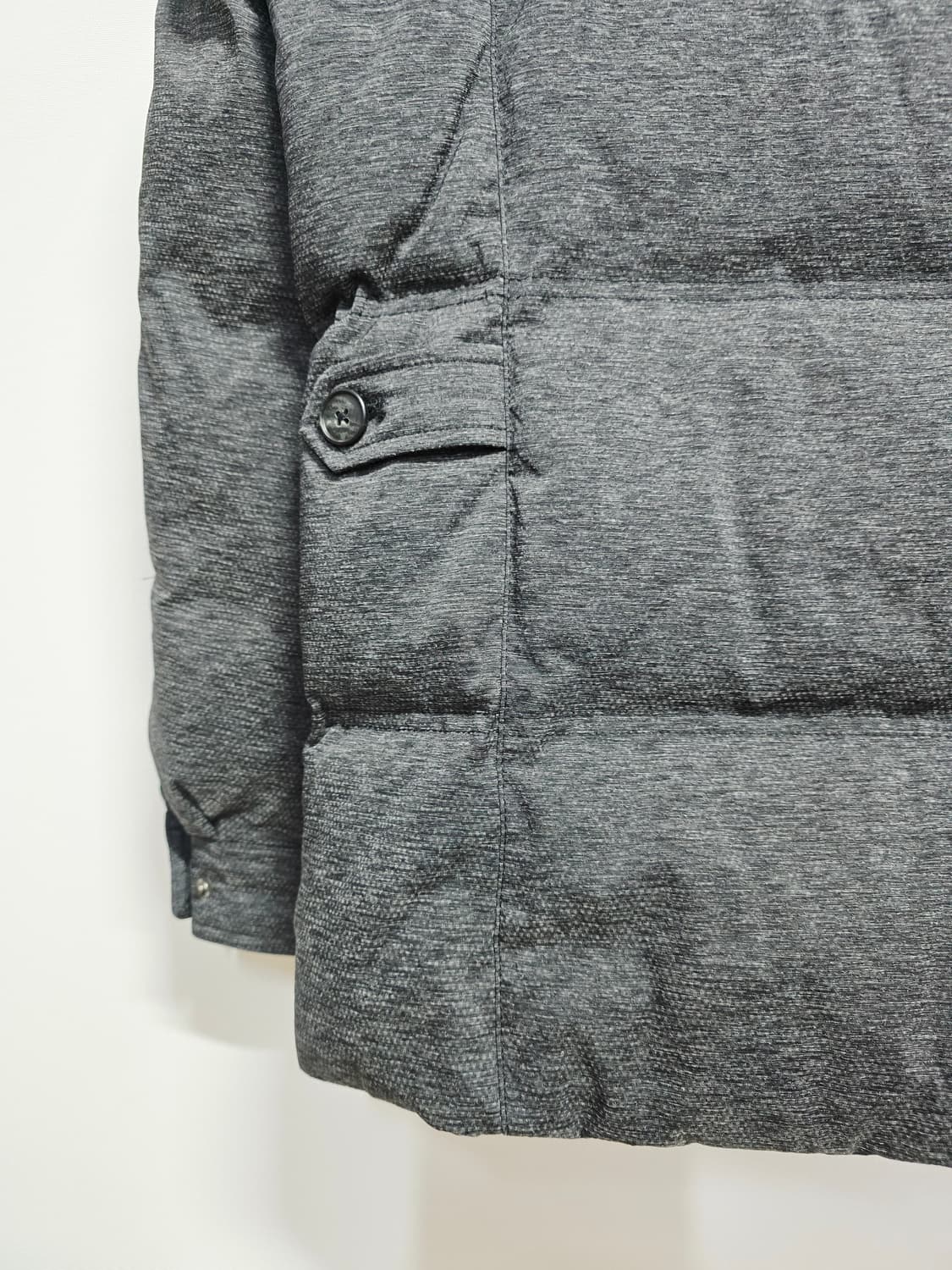 크로커다일 남성 그레이 패딩 자켓 점퍼 상품이미지6