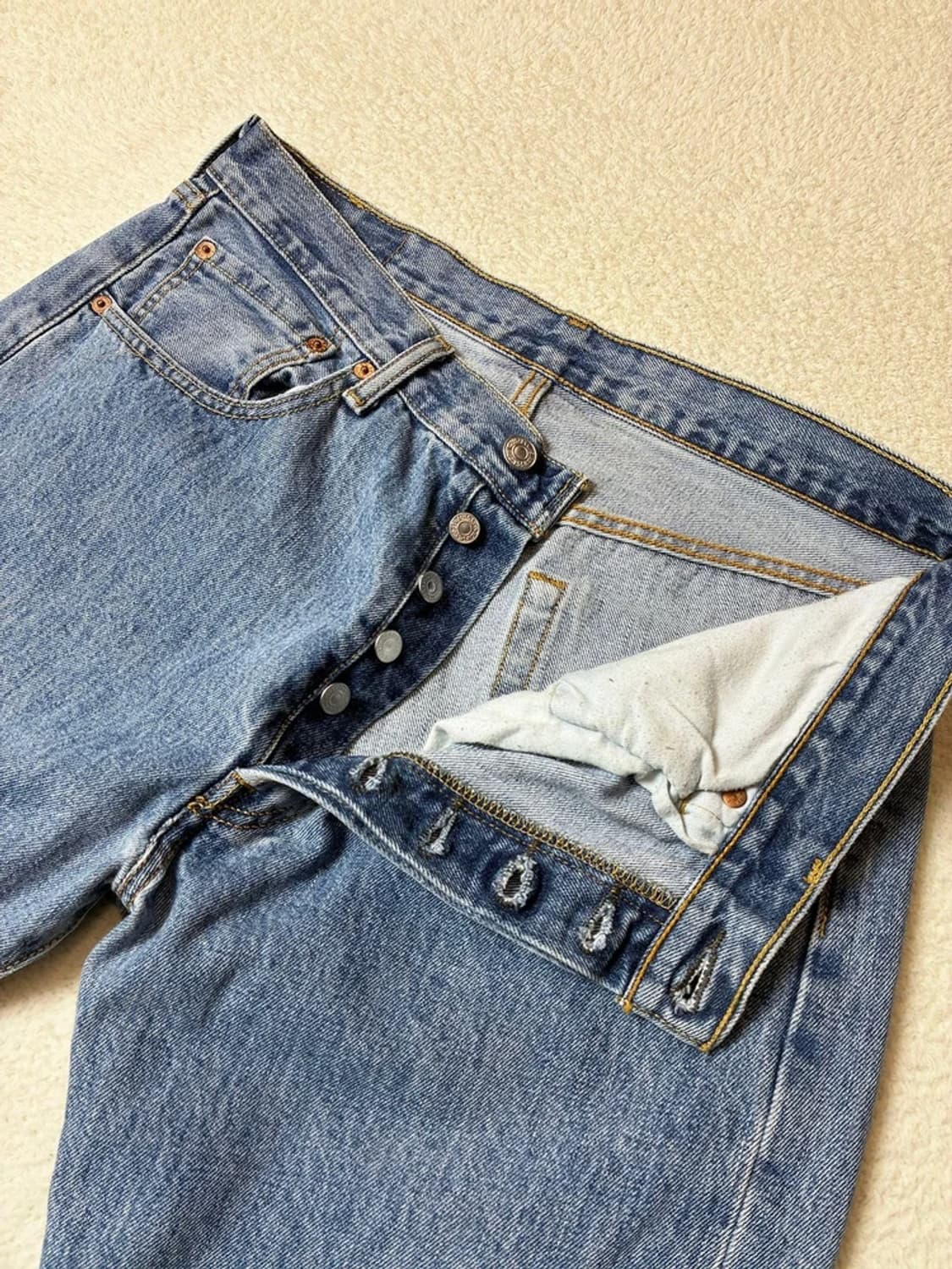 리바이스 00's 501 스트레이트 데님 팬츠 PN6631 상품이미지3