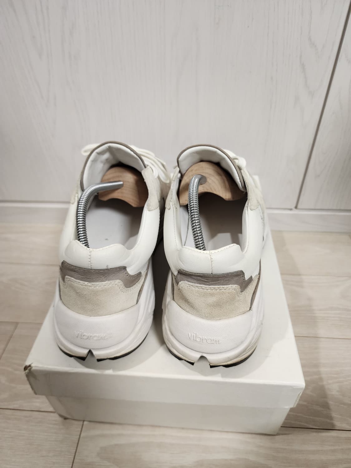 Vince 빈스 EASTSIDE 이스트사이드 화이트 레더 스니커즈 상품이미지5