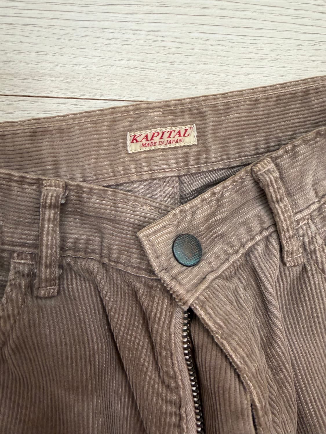 1) 캐피탈 코듀로이 잼스톤 플레어 팬츠 팝니다. 상품이미지2