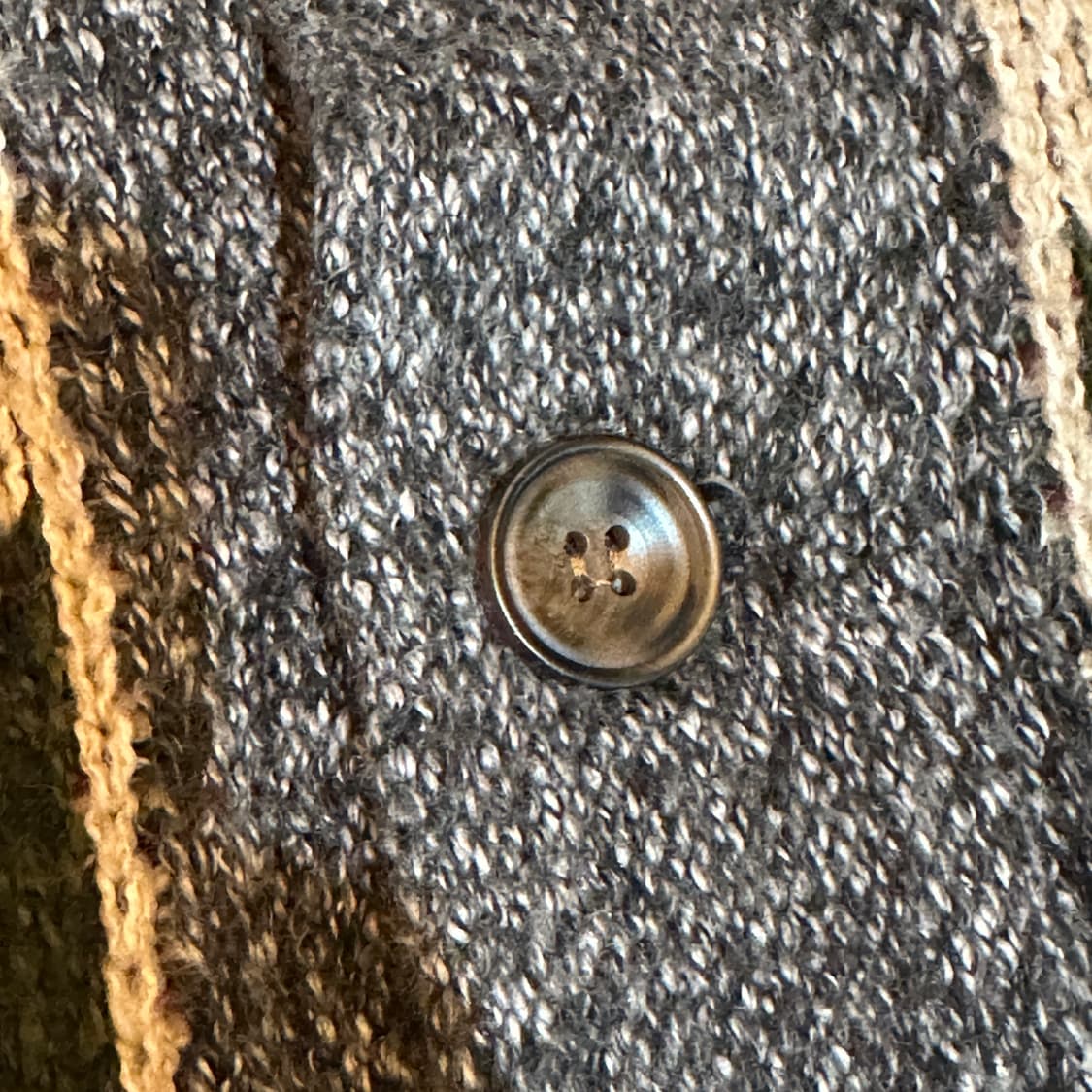 모던 워크웨어 나바호 숄카라 니트 가디건 상품이미지3