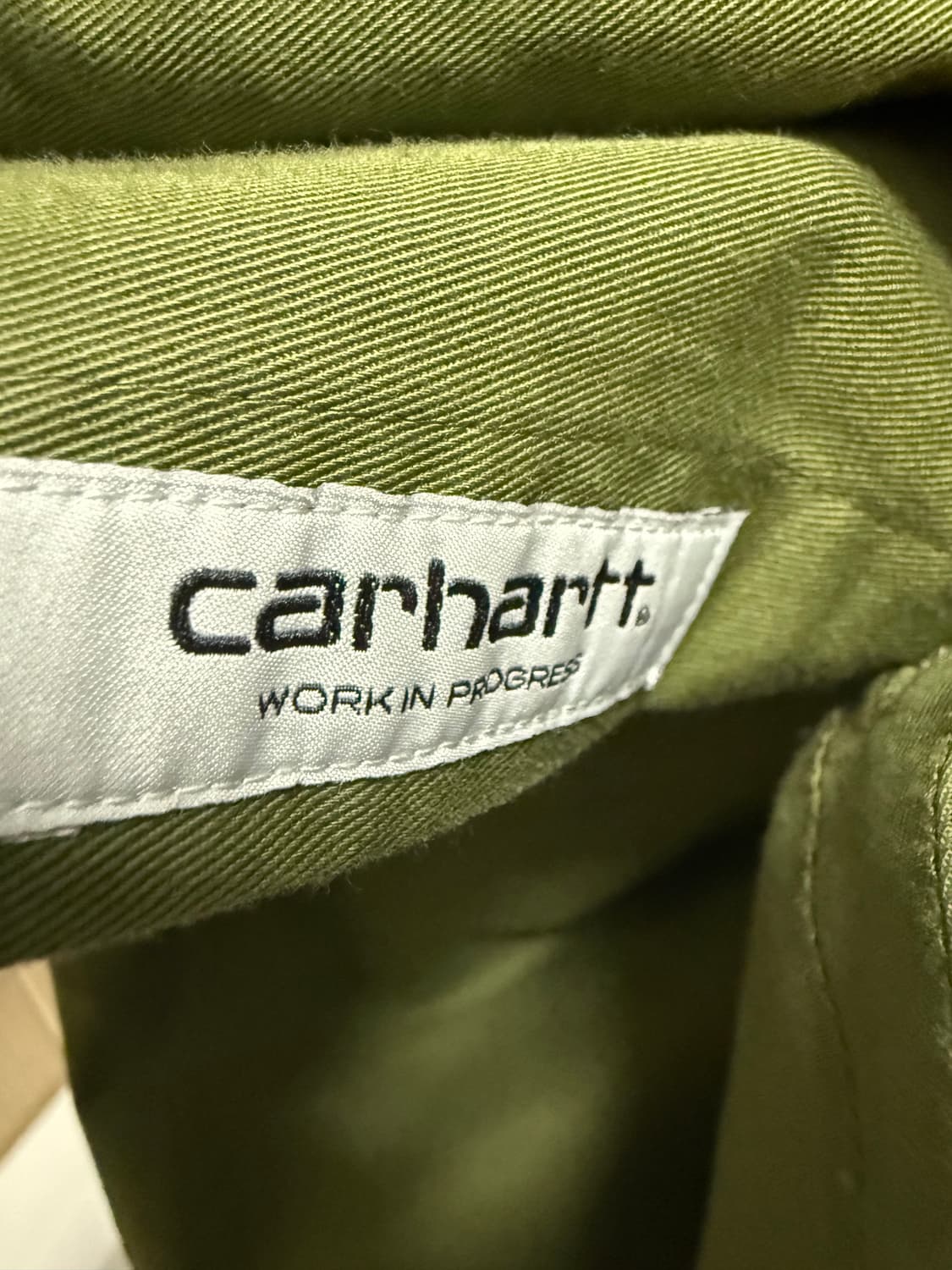 칼하트 wip 카키 셔츠 상품이미지3