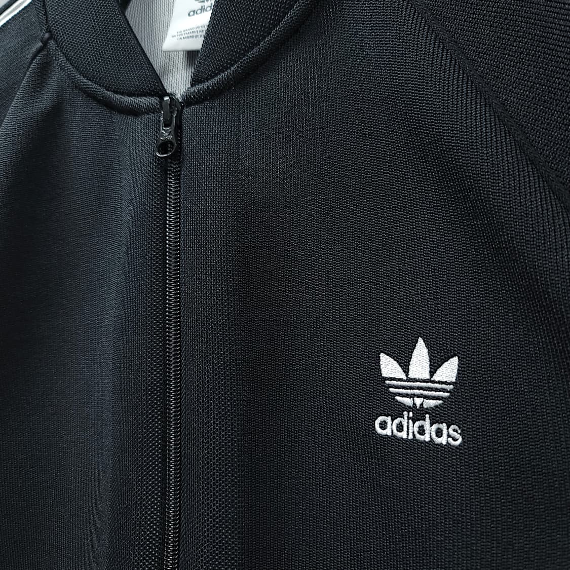 [XL/105] 아디다스 블랙 BF 니트 트랙탑 져지 상품이미지4
