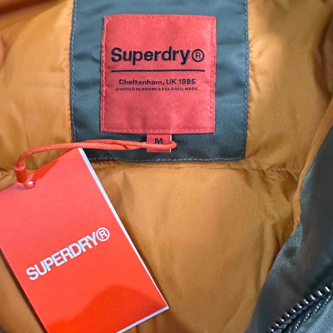 슈퍼드라이 카키 봄버 자켓  상품이미지9