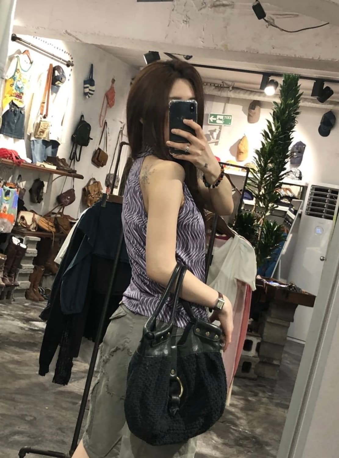 [2376] Halterneck sleeveless blouse 상품이미지2