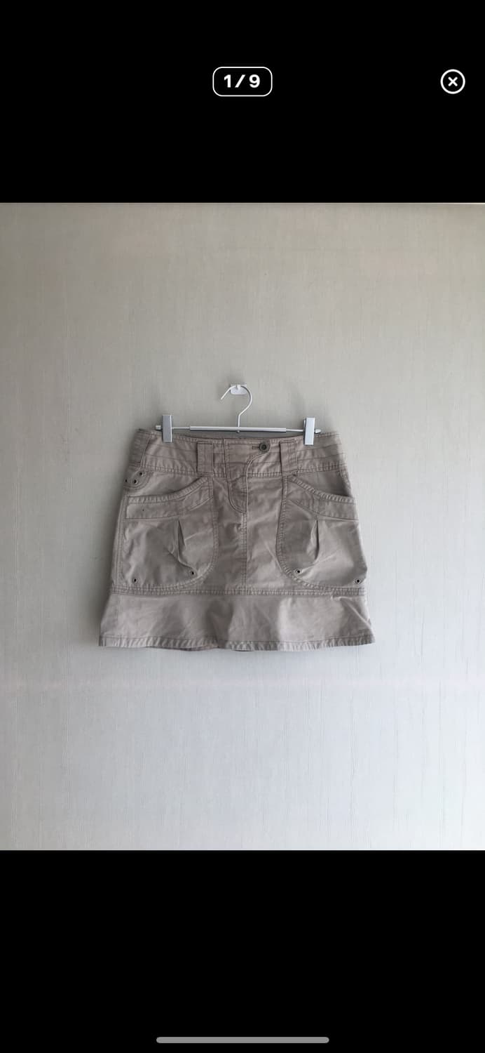 Vintage Cargo midi skirt 상품이미지1