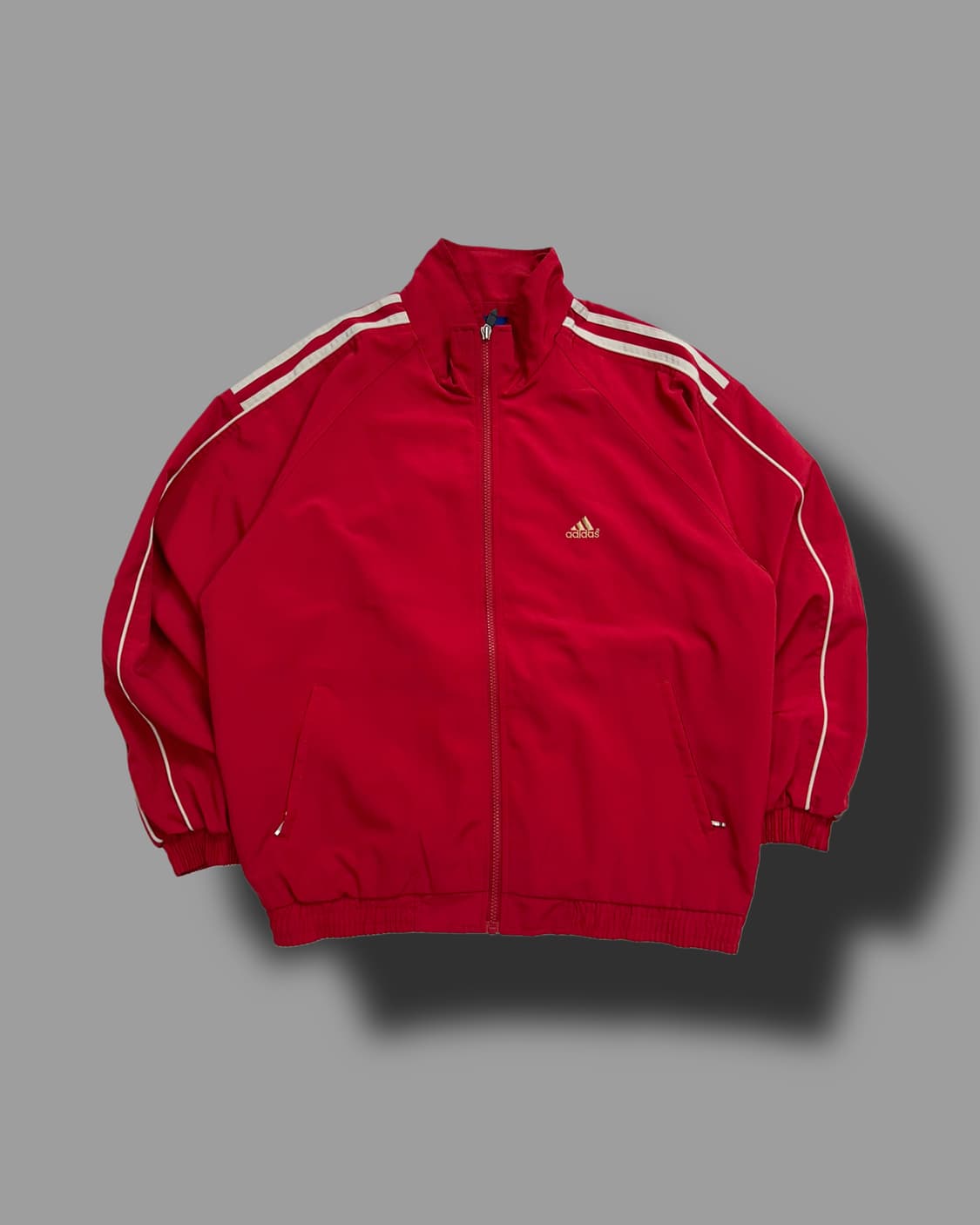 아디다스 90s 올드스쿨 레드 바람막이 100 상품이미지5