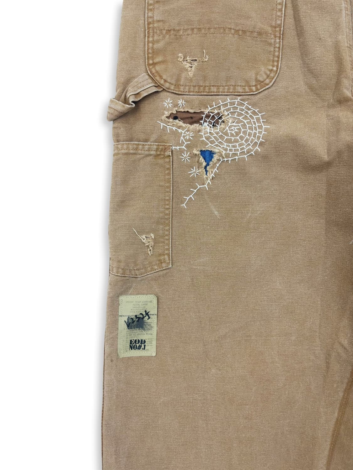 Carhartt Boro Sashiko Distressed Shorts 상품이미지8