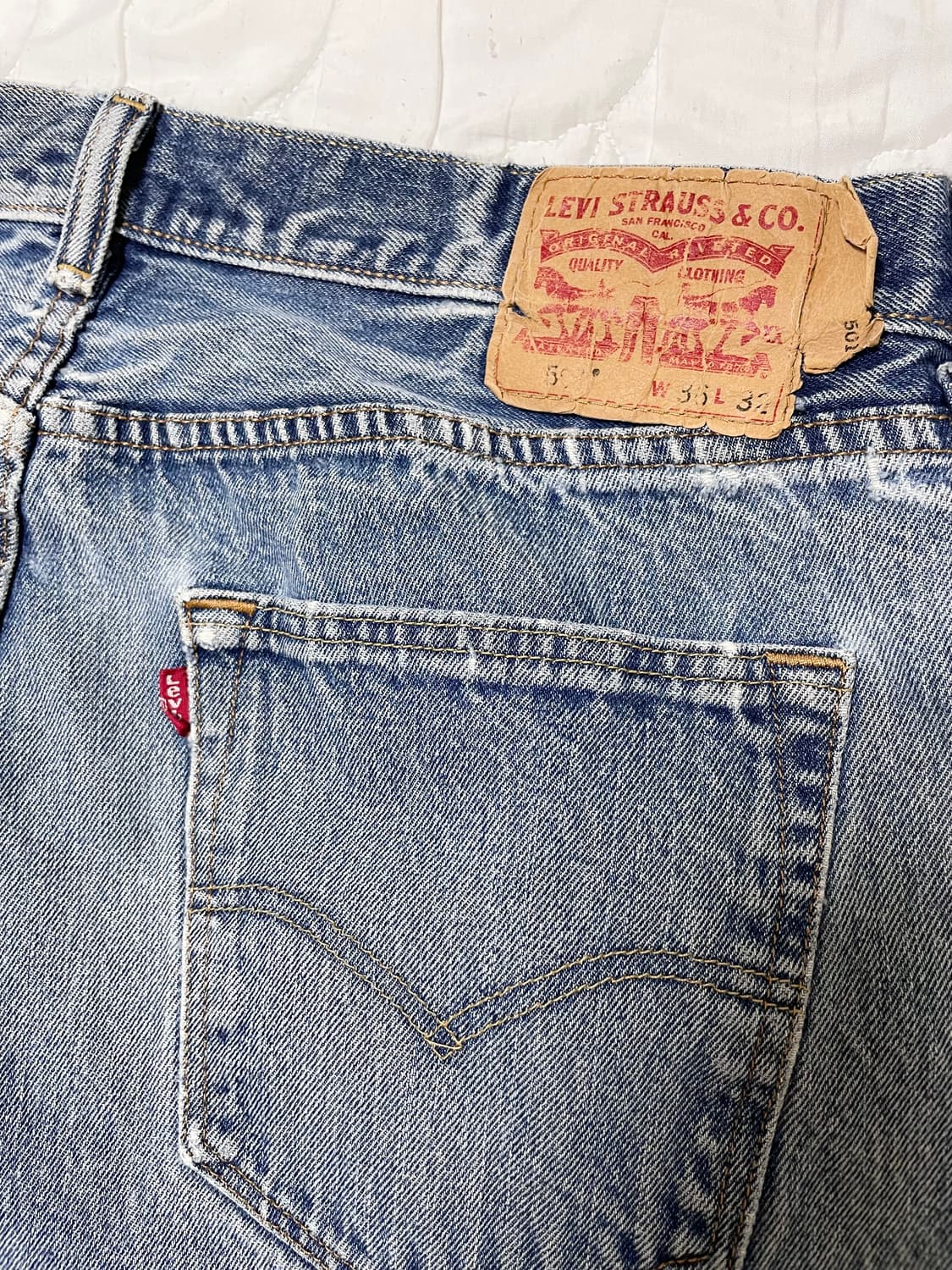 리바이스 501 빈티지 레드탭 실버탭 상품이미지9
