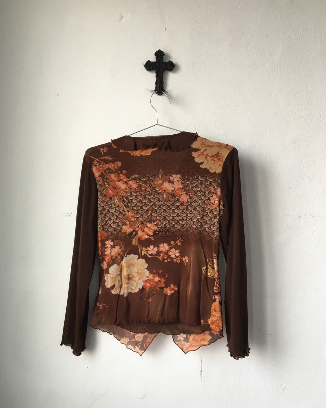 Flower pattern fairy mood sleeve 상품이미지3