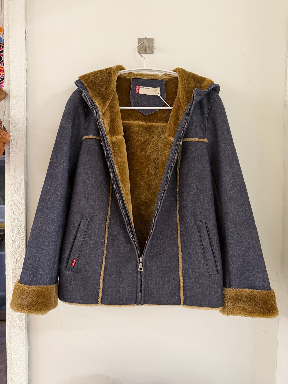 빈티지 리바이스 데님 무스탕 상품이미지4