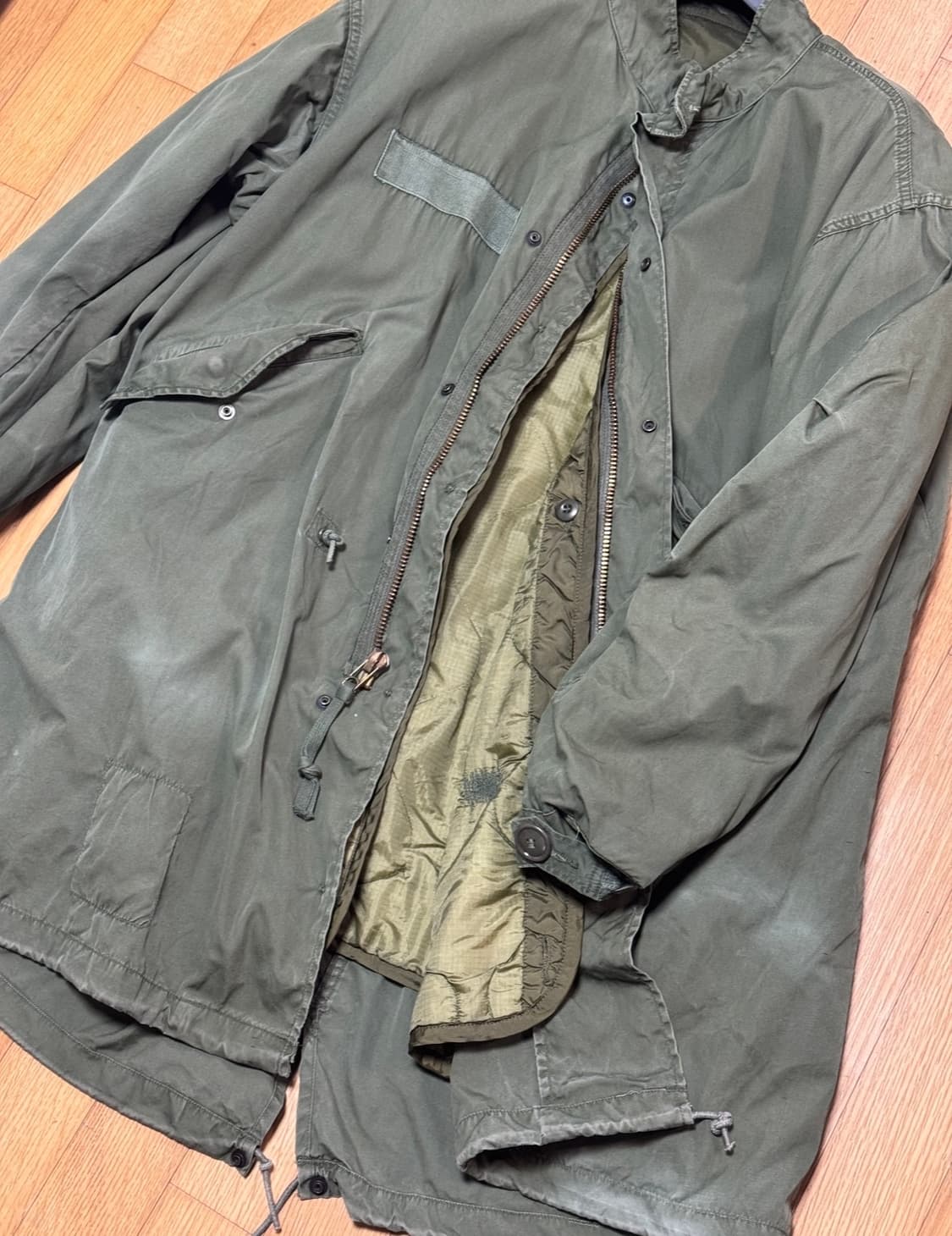 [M] M65 피쉬테일 개파카 오리지널 팝니다 상품이미지1