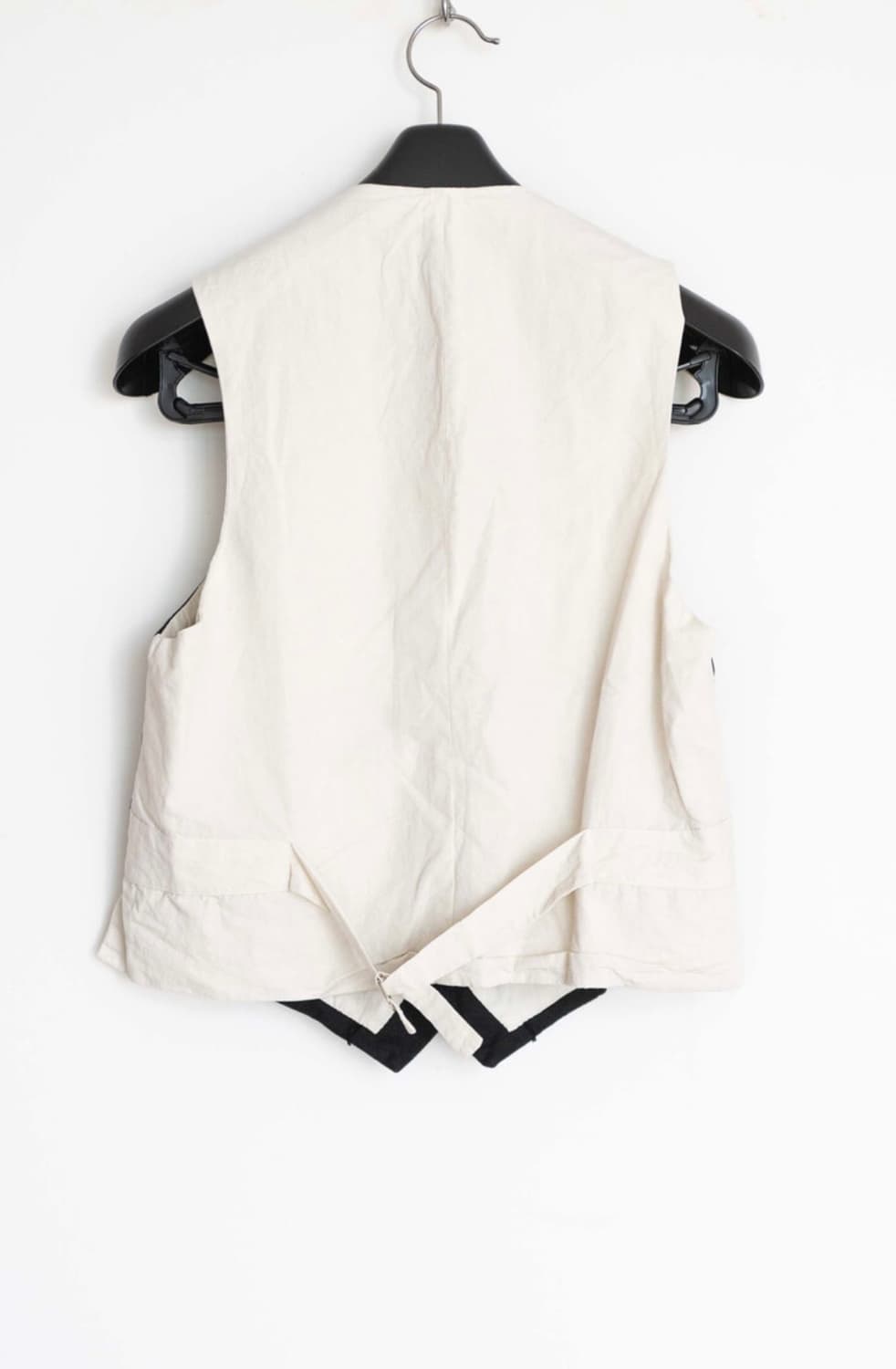 투빌더스하우스 린넨 코튼 웨이스트 코트 01 L 상품이미지3