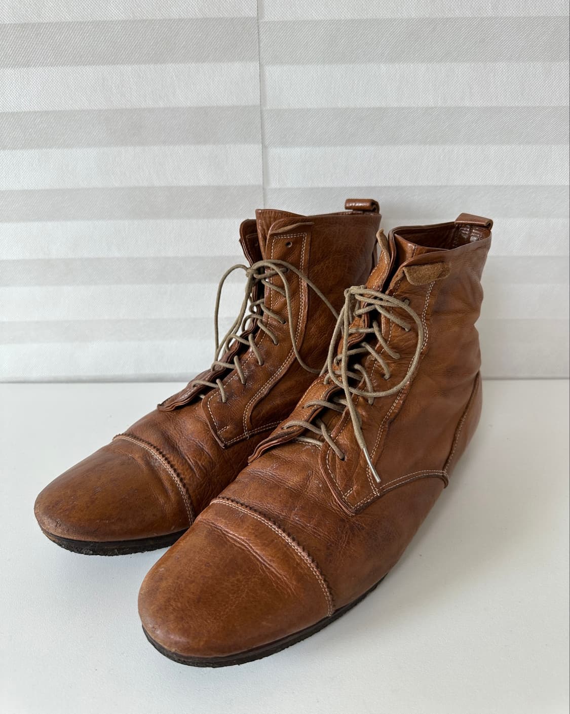 Mihara Yasuhiro Cap Toe Leather Boots 상품이미지1