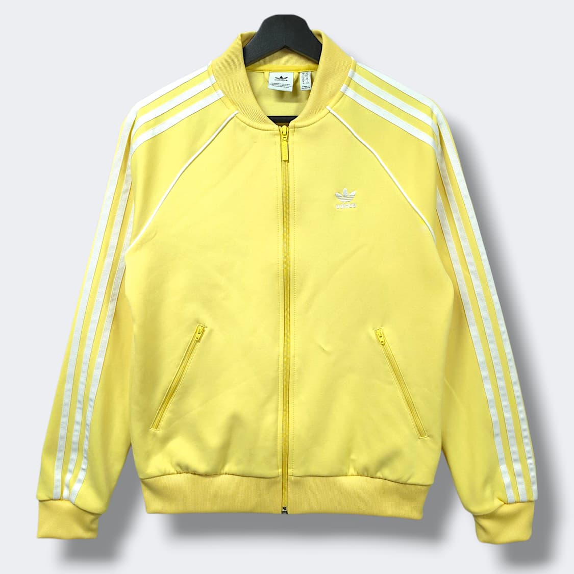 [95] 아디다스 레몬&화이트 오리지널 슈퍼스타 트랙탑 져지 상품이미지1