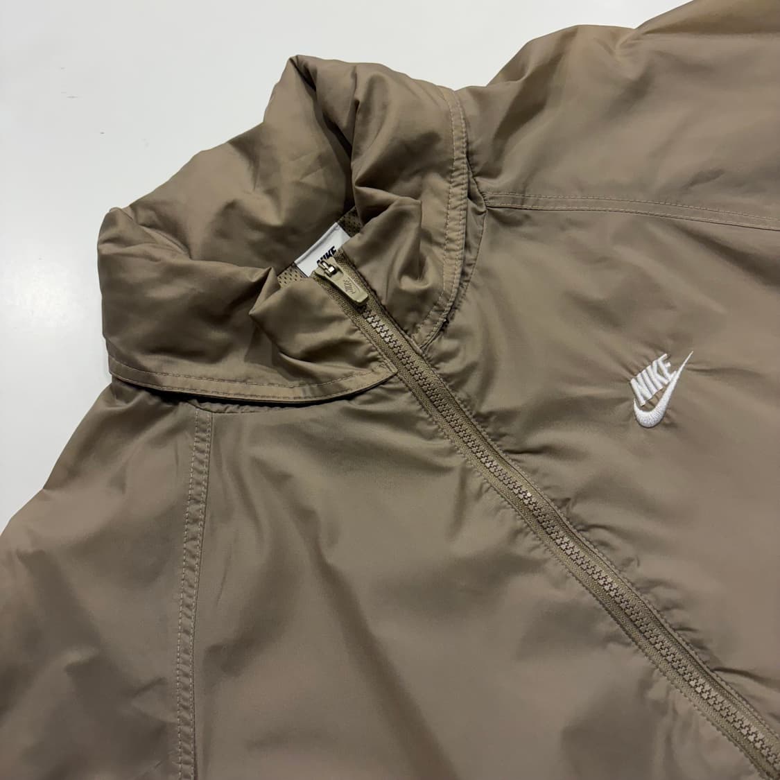 [2XL] 나이키 윈드러너 하프집업 바람막이 베이지 C183 상품이미지3