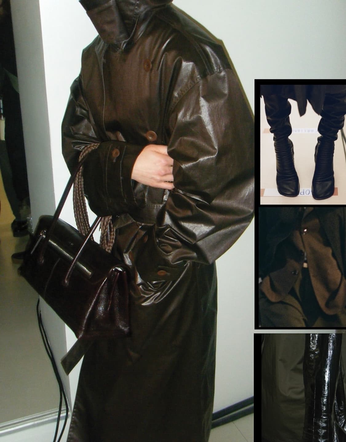 [32,34]르메르 25fw 트렌치 코트/다크 체리 상품이미지2