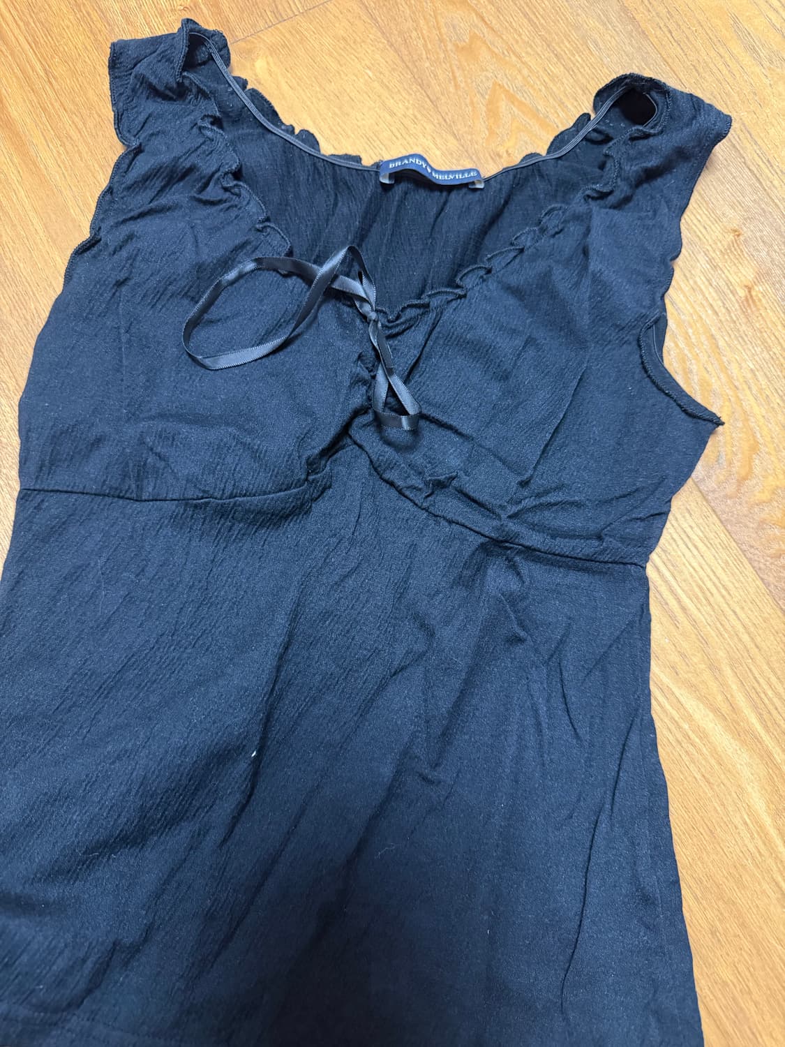 브랜디멜빌 블랙 슬리브리스 상품이미지1