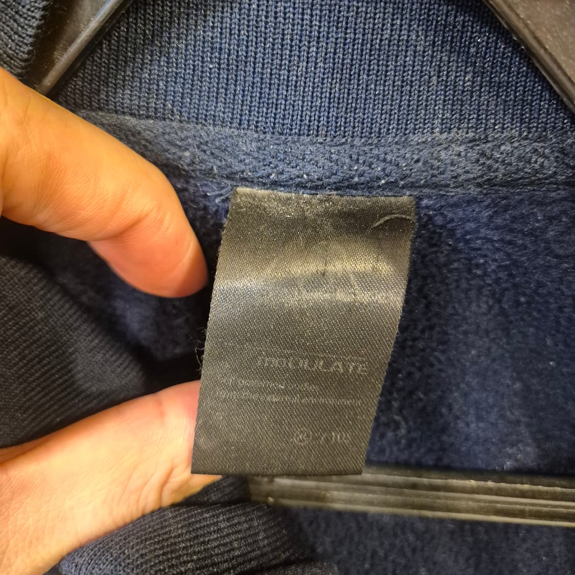 XL 르꼬끄 네이비 두툼한 져지  상품이미지3