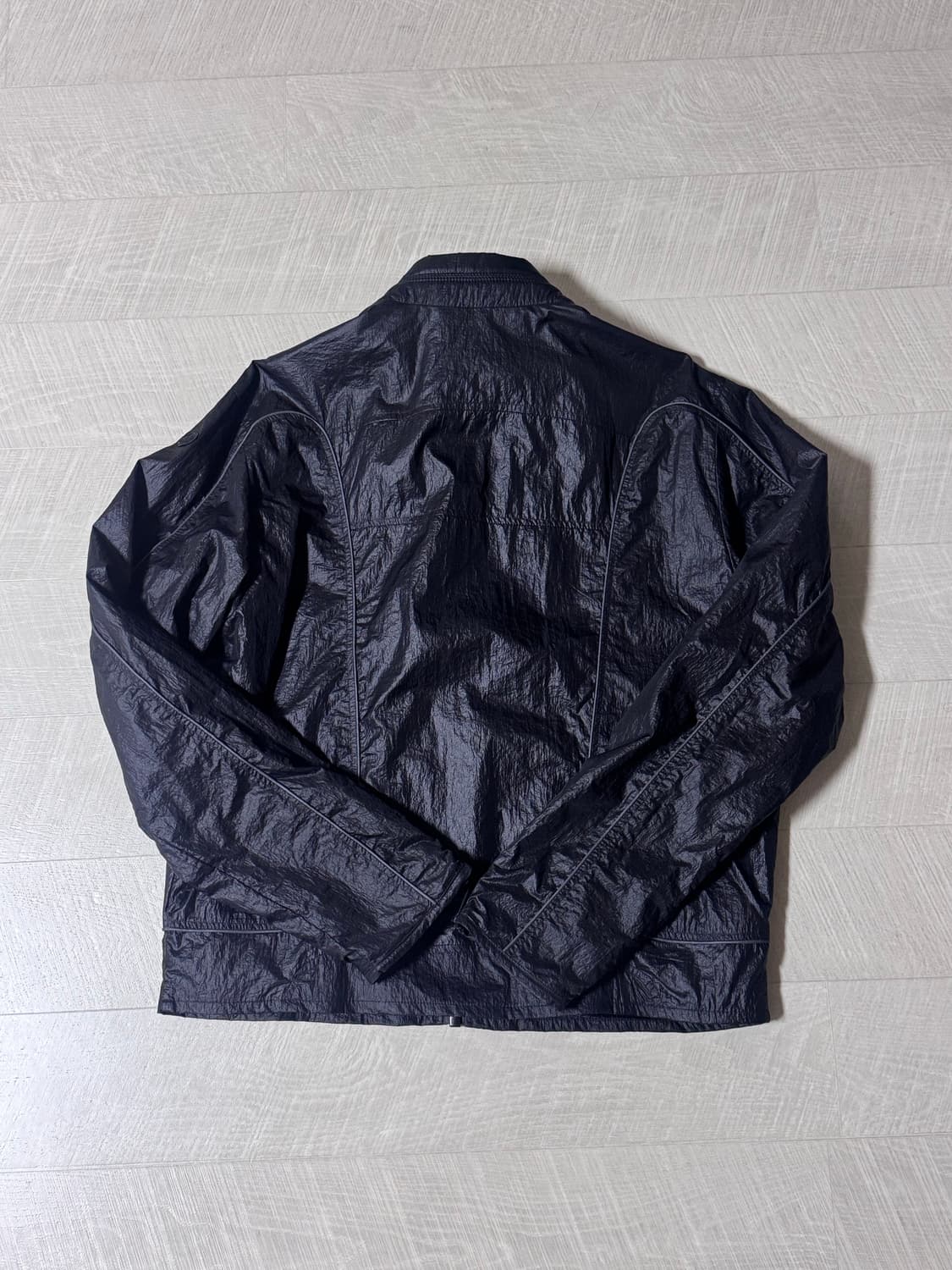 디젤 나일론 콘트라스트 자켓 블랙 50 상품이미지2