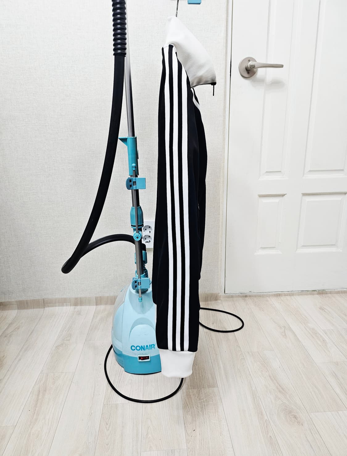 (100)L☆초대장급☆아디다스 베켄바우어 2중지퍼[화이트블랙] 트랙탑져지 상품이미지5