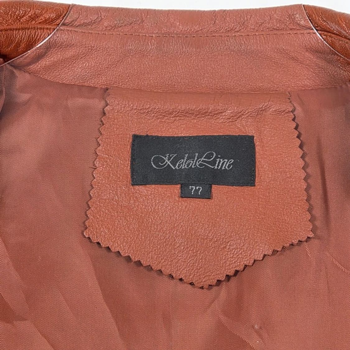 Kelol Line 리얼 소가죽 미니멀 자켓 77 상품이미지6