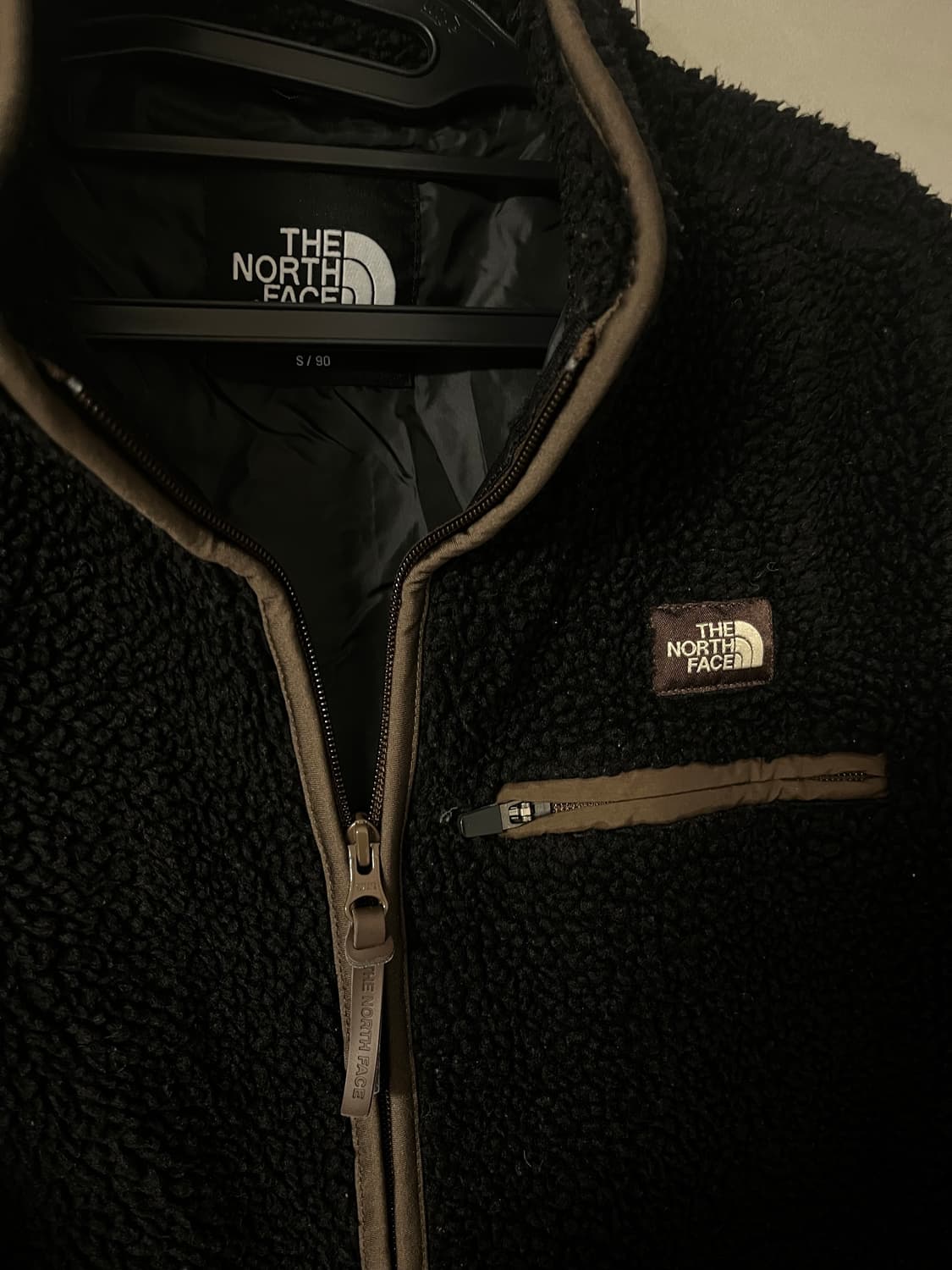 노스페이스 롱테디 후리스 코트 블랙 [S/90]  상품이미지5