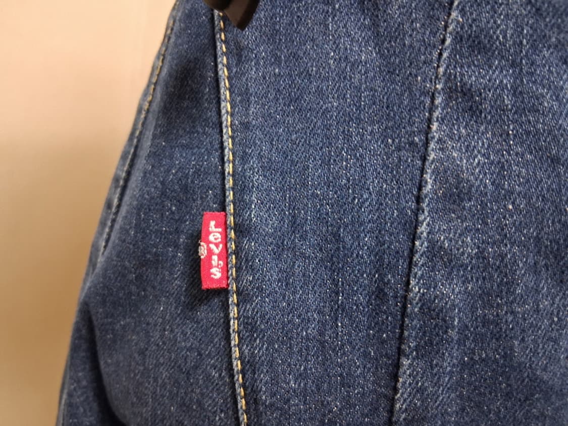 리바이스청원피스 엔지니어드 데님 청원피 Xs 무릎한참아래 기장 비대칭 
 상품이미지9