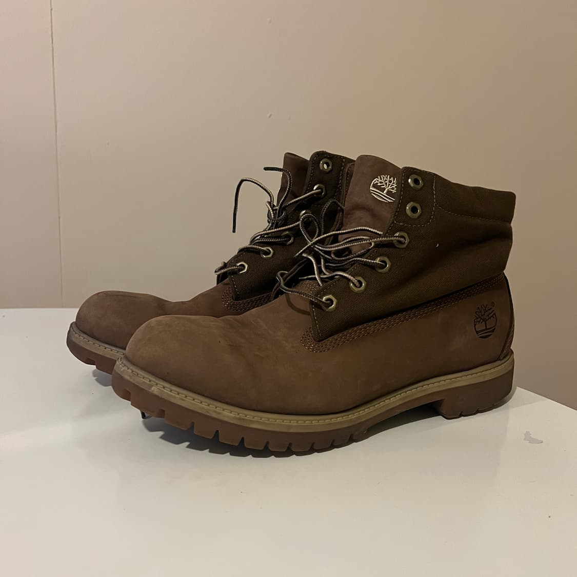 팀버랜드 롤 탑 브라운 상품이미지1