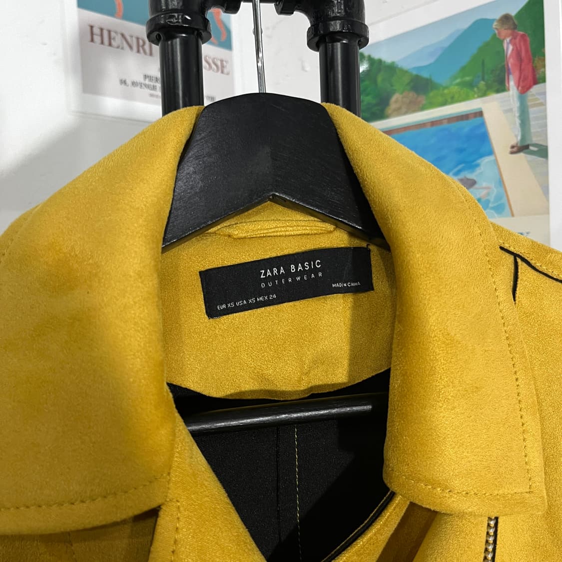 자라 스웨이드 크롭 라이더 자켓 상품이미지5