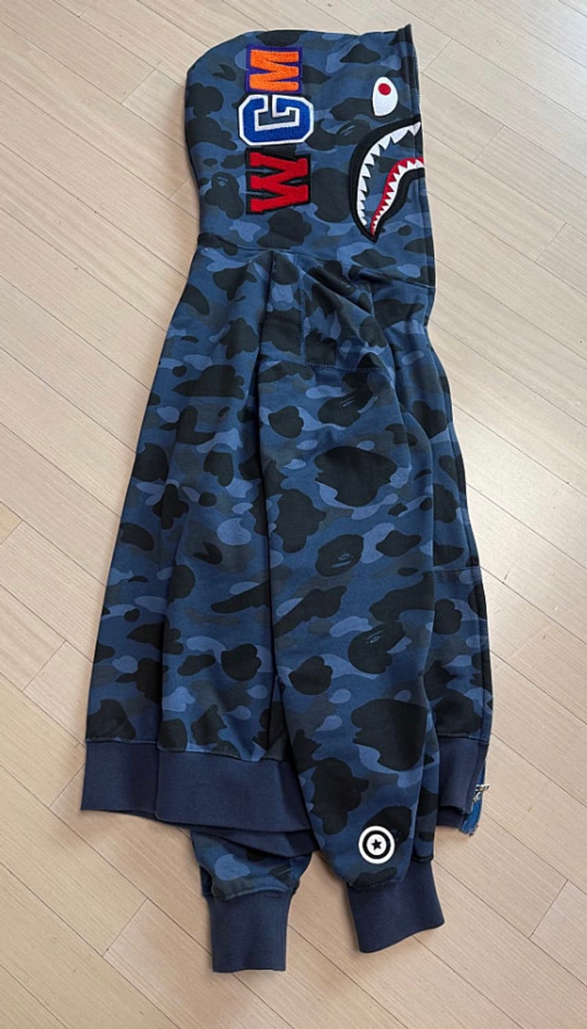 베이프 청계 후드집업 / L 상품이미지4