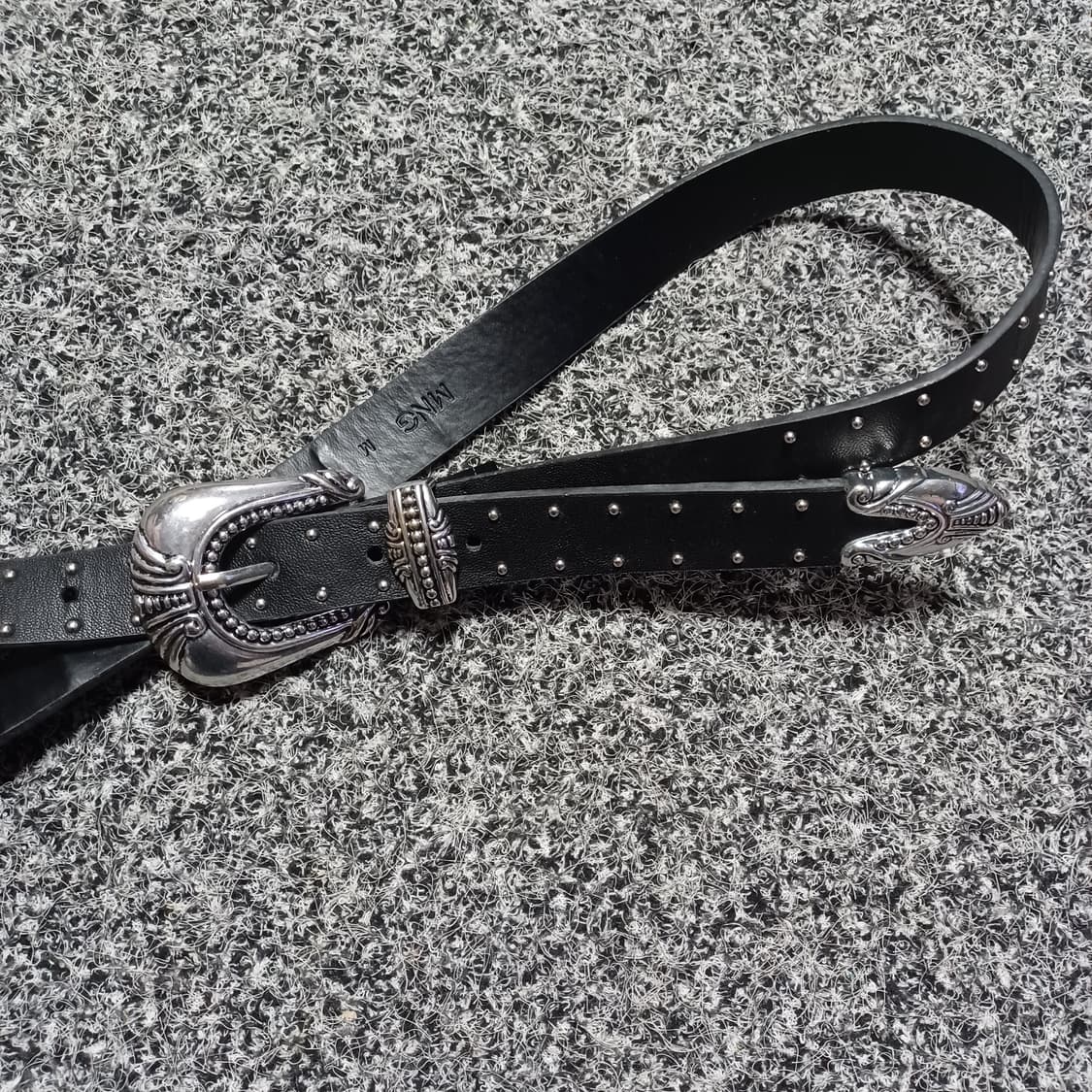 vintage leather belt  상품이미지1