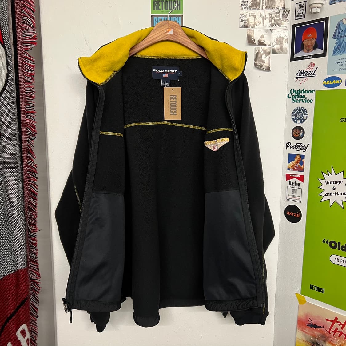 90‘s 폴로 스포츠 플리스 집업 상품이미지4
