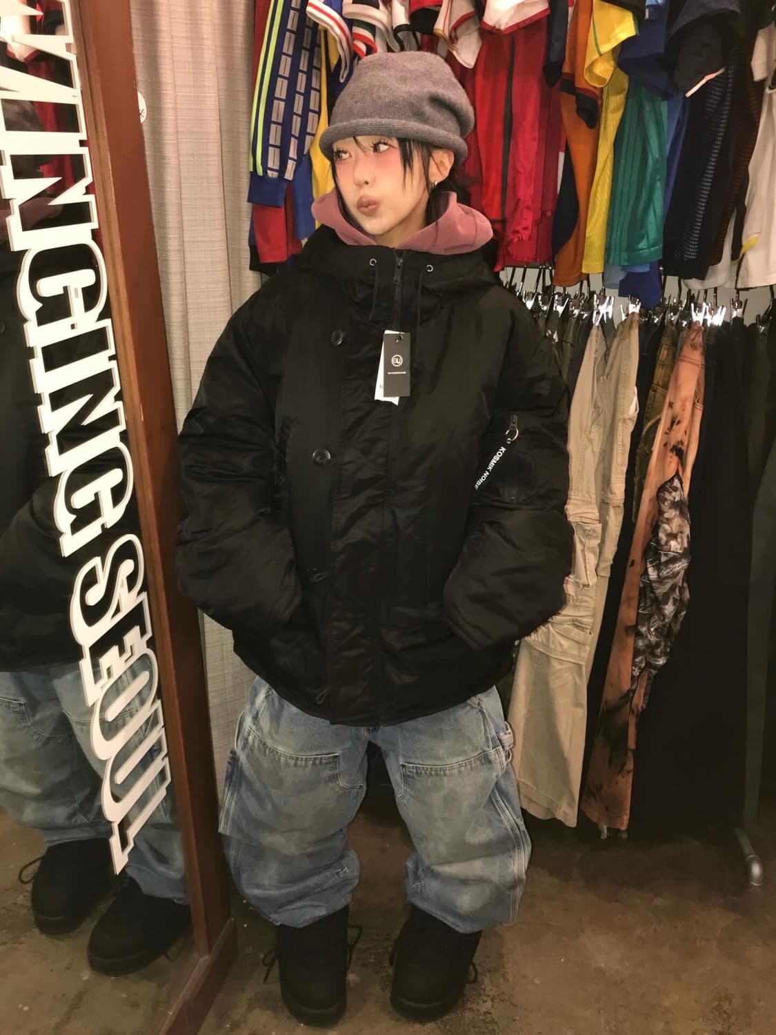 GU x Undercover Heat Padded Convertibl 상품이미지3