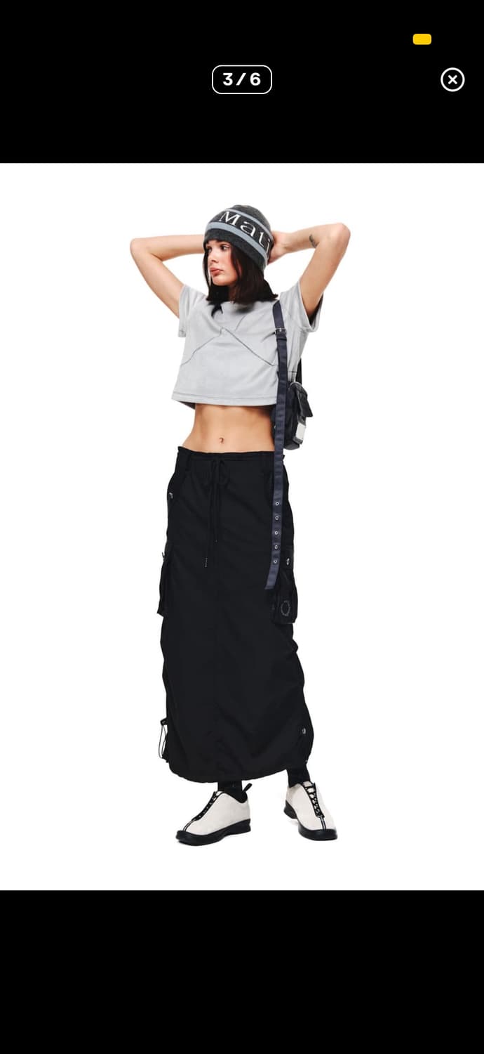 마뗑킴 셔링 카고 맥시 스커트 상품이미지1