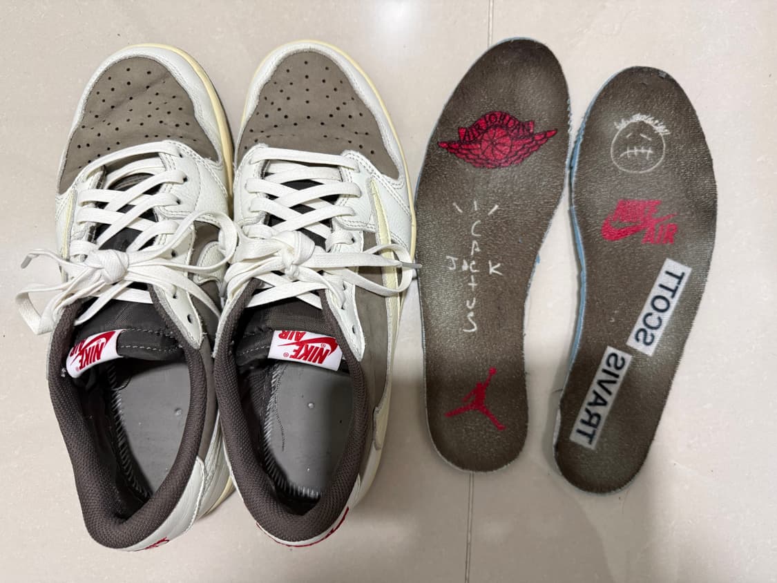 270 나이키 조던1로우 리버스 모카 스캇 상품이미지1