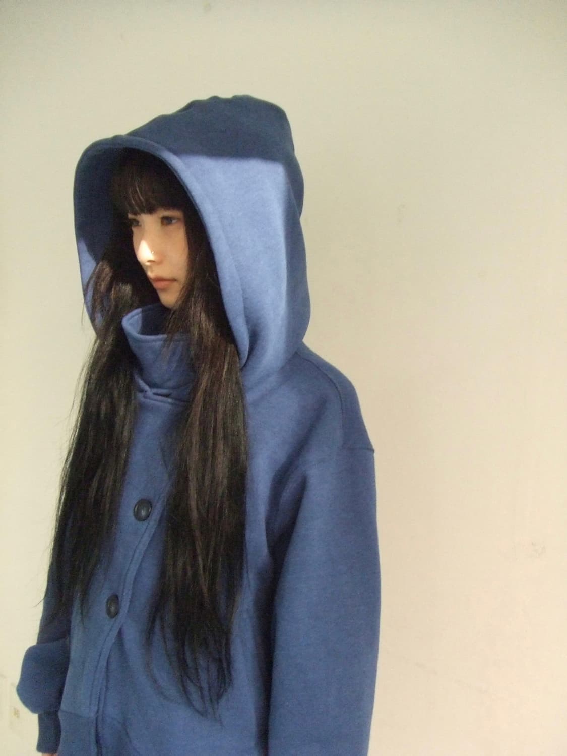 오스하이 하이넥 후드집업 상품이미지1