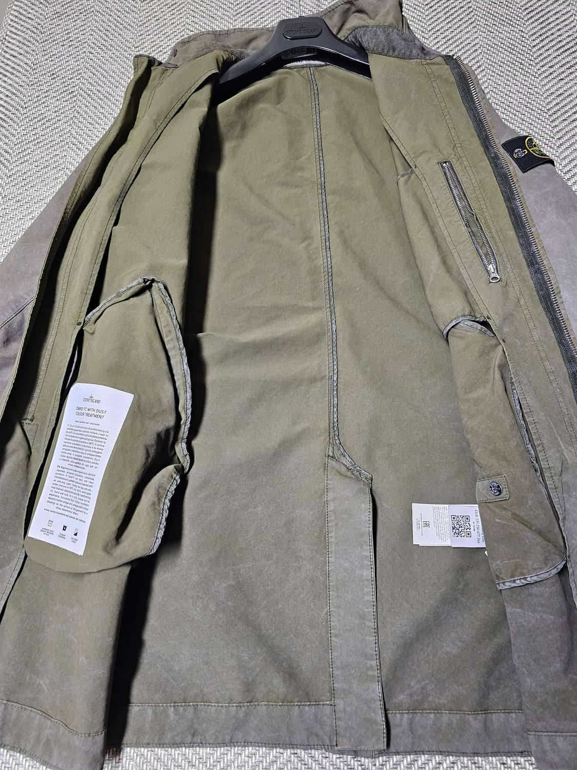 스톤아일랜드 DAVID-TC WITH DUST COLOUR 자켓 상품이미지6