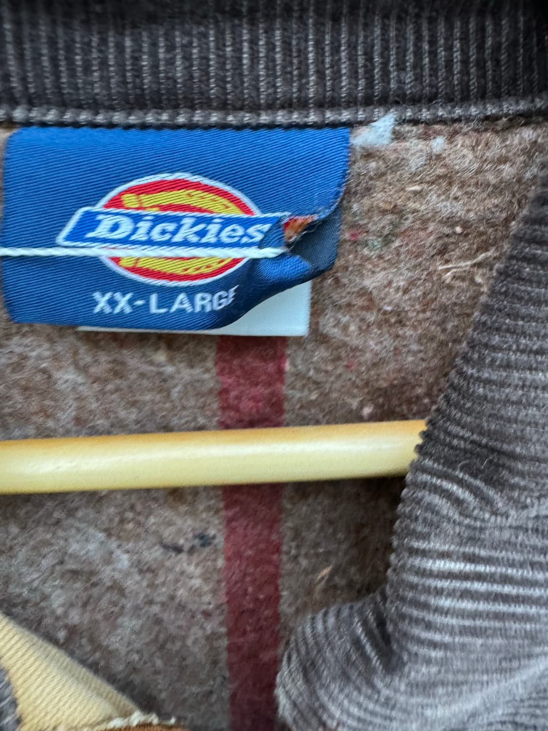 90s 디키즈 j01 디트로이트 워크 자켓 브라운 2xl 상품이미지6