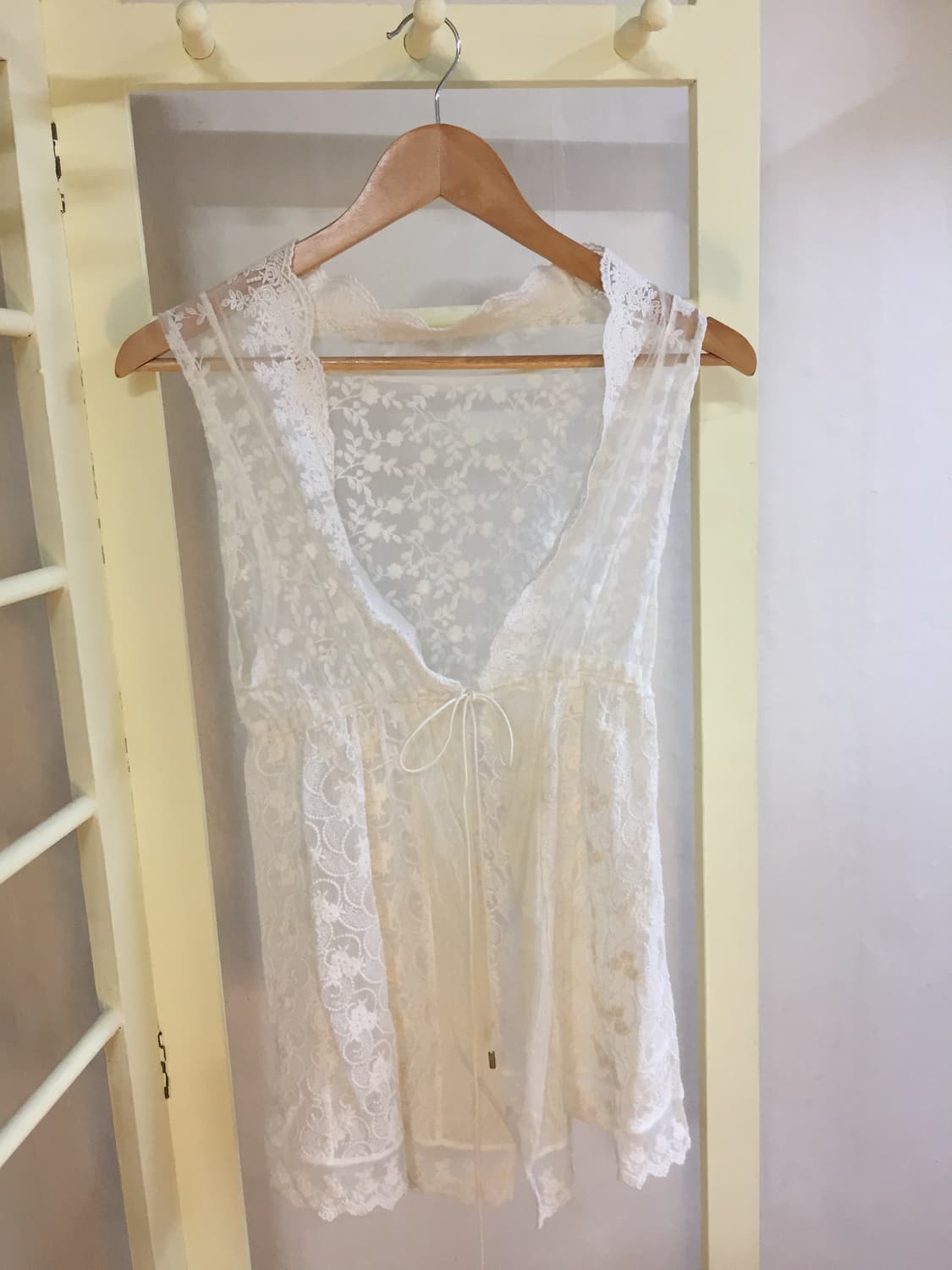 레이어드 레이스 조끼 나시 상품이미지1